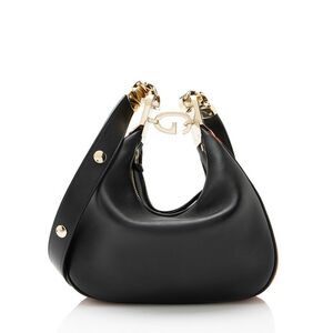 Gucci Leather Web Attache Small Shoulder Bag